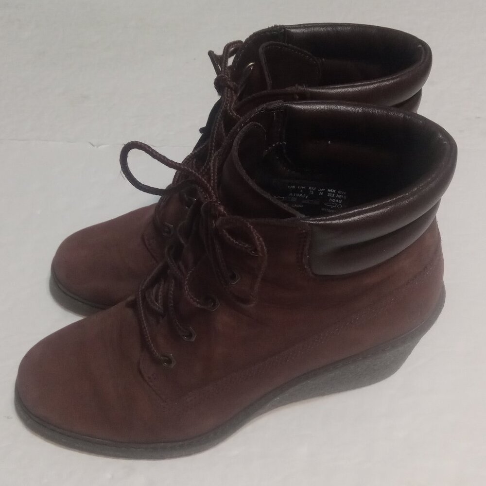 Timberland Women's Amston Wedge Ankle Boots Size 7